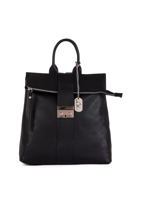 Кожена раница Azalea - Черен