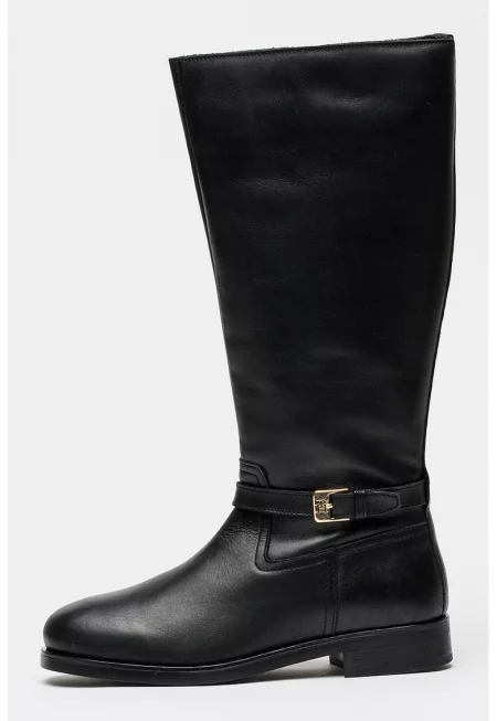 Кожени дълги ботуши