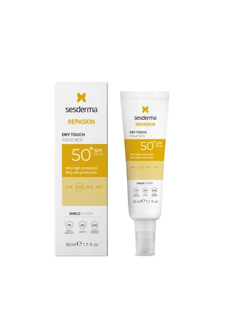 Крем за лице със слънцезащита SPF 50 Dry Touch Repaskin  50 мл