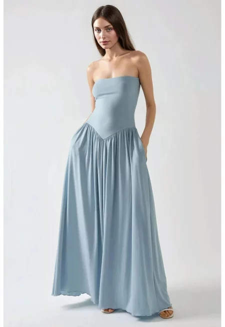 Макси рокля - без