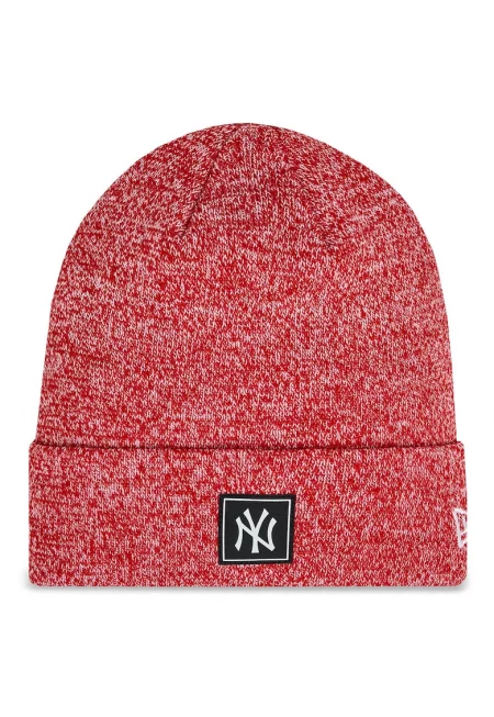 Мъжка шапка с козирка -  червена - материал - акрил - OS