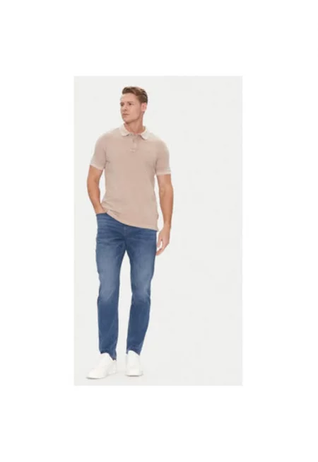 Мъжка тениска  10019371 300456197 - Бежов