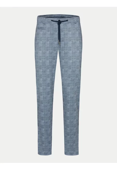 Мъжки чинос панталон  4036 56818A - Полиестер/Вискоза - W36-L32 US - Син