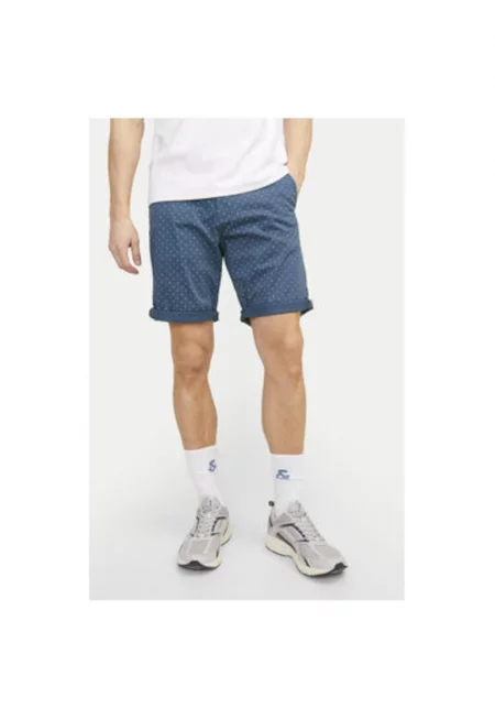 Мъжки шорти -  304125805 - Памук - Син - Син