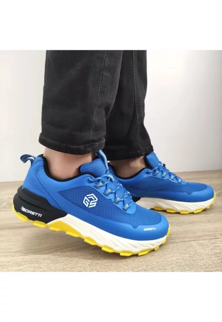 Мъжки спортни обувки  31089 сини - сини