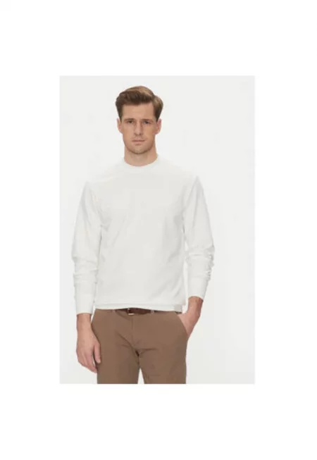 Мъжки суитшърт  25411881 - памук/лиосел - бял - Бял