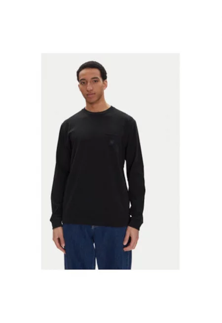 Мъжки суитшърт  ADYKT03247 - Памук - Черен