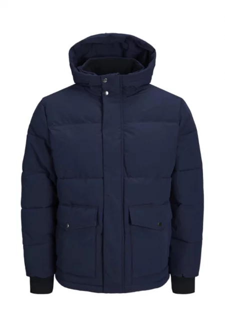 Мъжко яке -  302662333 - Полиестер - Тъмносин