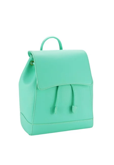 Ментовазелена раница с капак B-DOS3563-3 119 7930