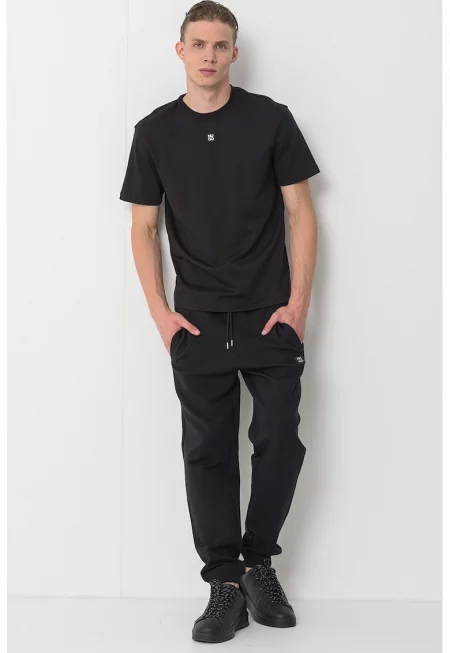 Памучна тениска Dalile с овално деколте