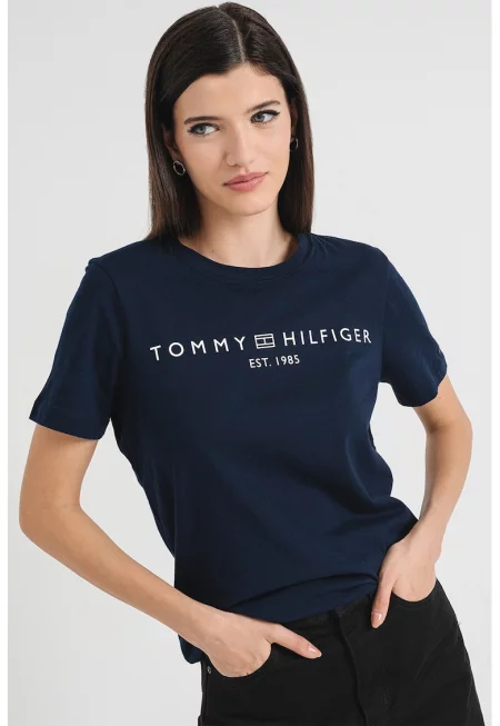 Памучна тениска с лого