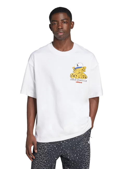 Памучна тениска с принт