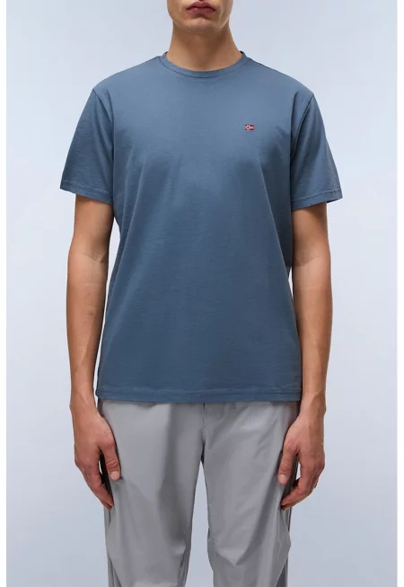 Памучна тениска Salis със стандартна кройка