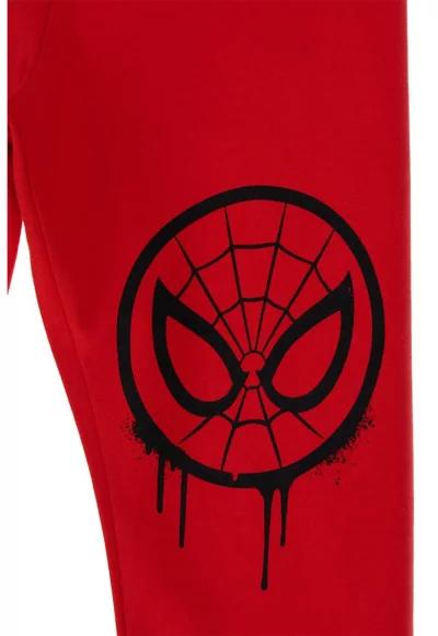 Пижама с щампа на Spiderma с дълги ръкави