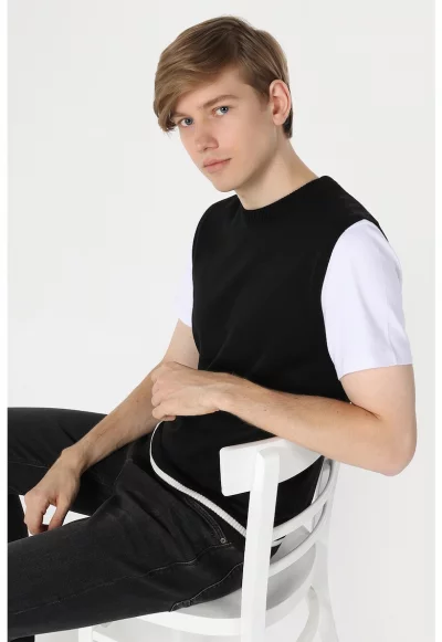 Плетен елек по тялото