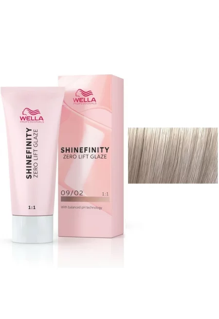 Полуперманентна боя за коса  Shinefinity Zero Lift Glaze - 60 мл