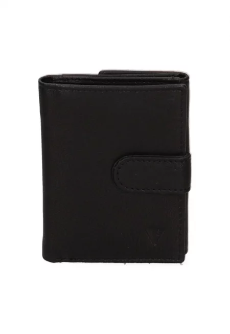 Портфейл от еко кожа - Черен