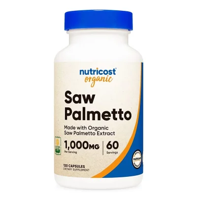 Простата - Сао Палмето (Saw Palmetto), 120 капсули