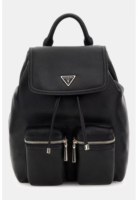 Раница от еко кожа с два джоба с цип