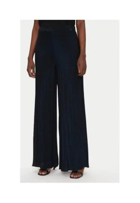 Разкроени панталони  511FD24002 - полиамид/полиестер/еластан - тъмносин