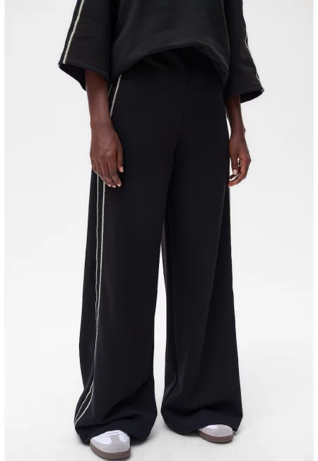 Разкроени спортни панталони Cossa от памучна смес