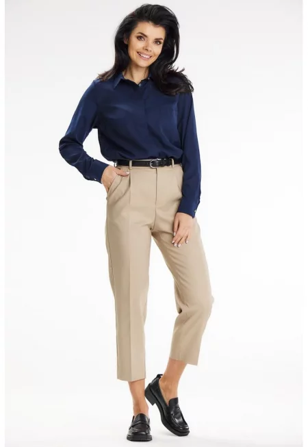 Риза A652 Елегантна Дълъг ръкав