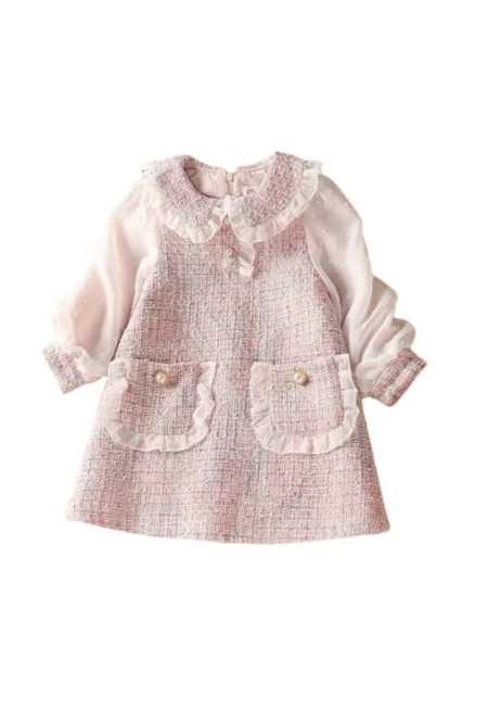 Рокля за момиче Amna - 6-7 г