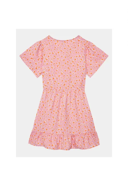 Рокля за момичета - САМО ЗА ДЕЦА - 303522230 - Полиестер - Розово