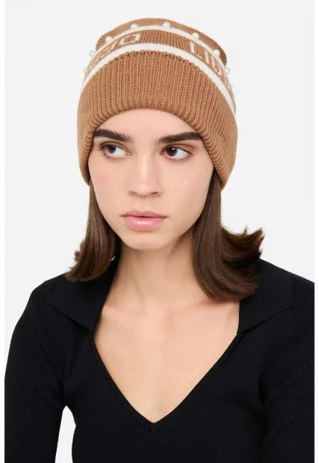 Шапка с лого - Бежов