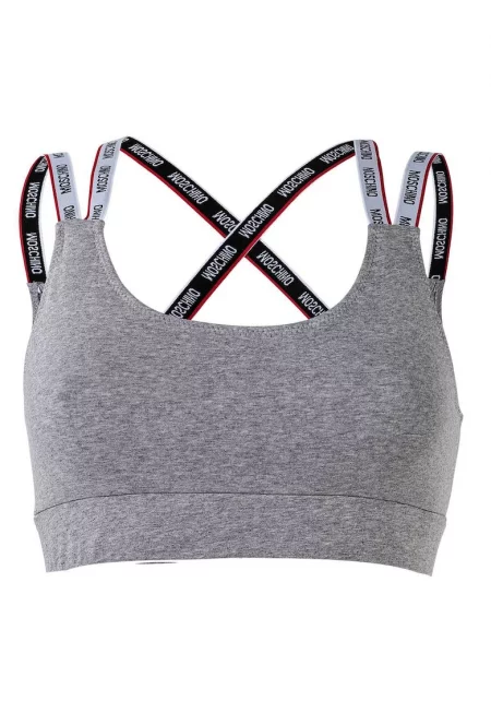 Спортен сутиен с кръстосани презрамки