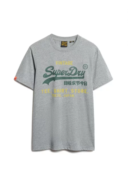 Тениска с овално деколте и лого