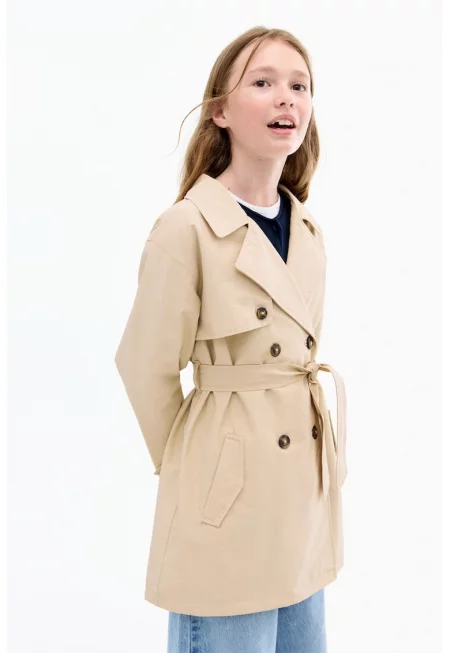 Тренч с колан