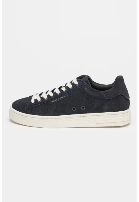 Велурени спортни обувки - Ултрамарин синьо