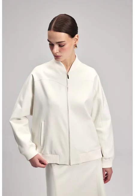 Яке с органичен памук с джобове