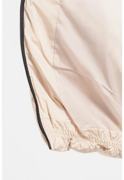 Зимно яке New Amanda с качулка и скосени джобове