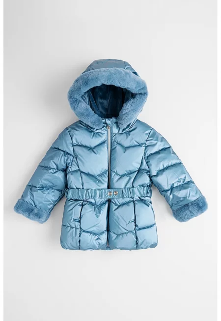 Зимно яке с качулка и еко пух
