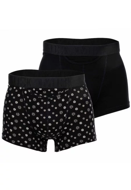 Боксерки Joan с памук - 2 чифта - Черен