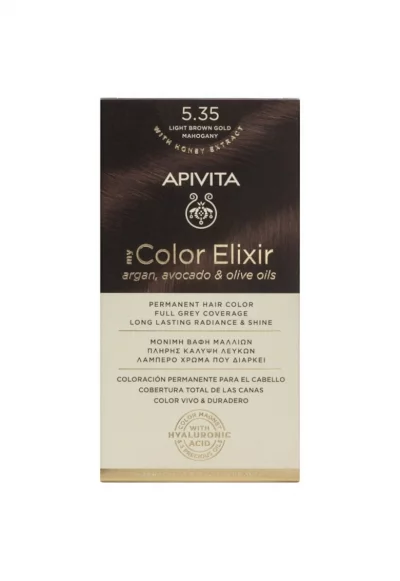 Боя за коса  My Color Elixir интензивно тъмнорусо N6.44