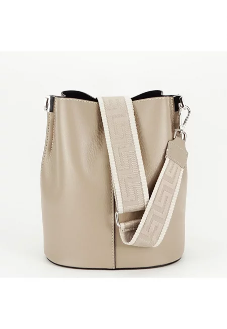 Чанта естествена кожа 8951 122 Кафява 14021