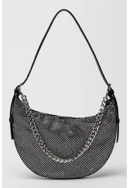 Чанта за рамо Bdreamin с пайети - Бял