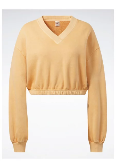 Дамска блуза -  301694069 - Памук - Оранжев