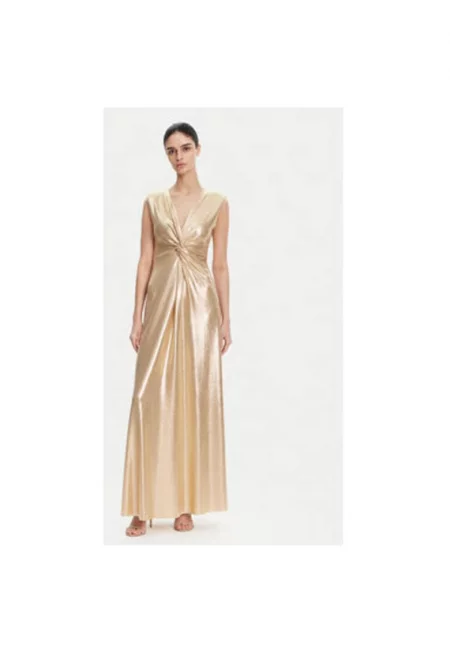 Дамска рокля  CFC0019899002 - Полиамид/Еластан - Златист