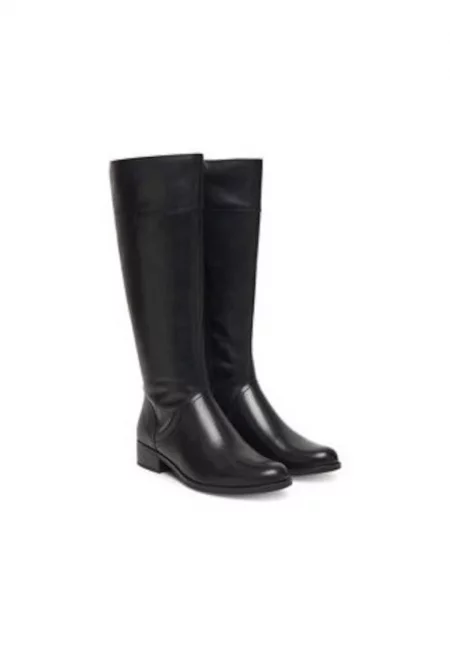 Дамски ботуши 305257697 -  Естествена кожа - Черно - Черен