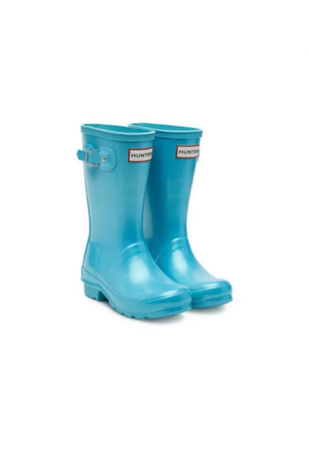 Дамски ботуши  JFT6040NEB - Синтетични - Син - Син