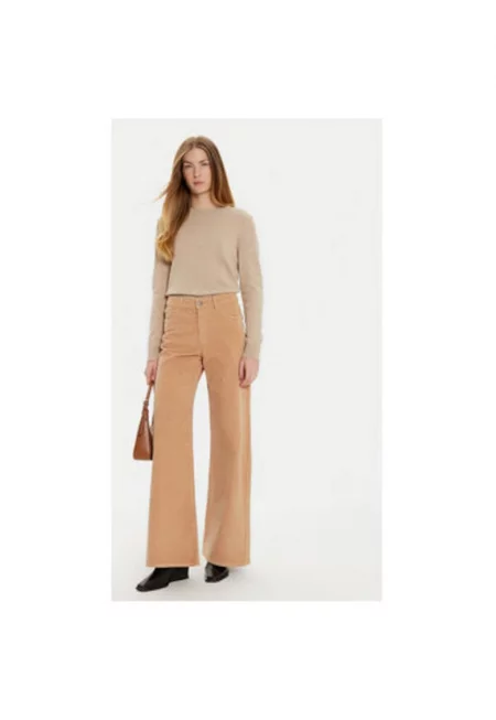 Дамски дънки -  304522659 - Памук - Бежов - Бежов