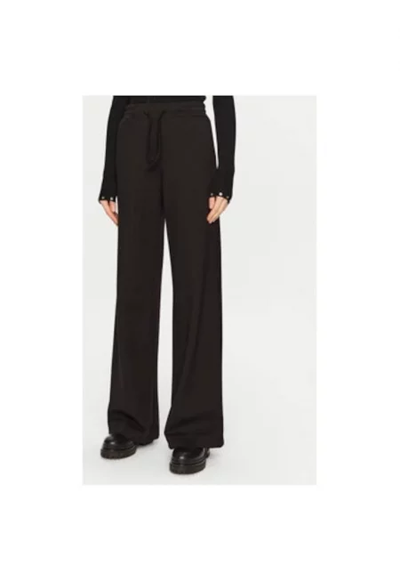 Дамски панталон -  304937798 - Вискоза/Найлон - Черен - Черен