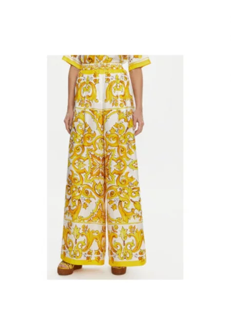 Дамски панталон -  305315540 - Копринен -