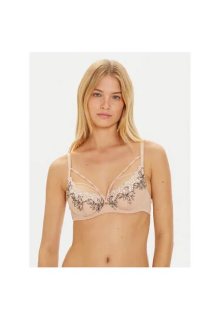 Дамски сутиен -  304178726 - Полиамид - Бежов