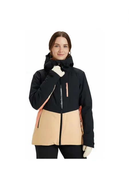 Дамско спортно яке  Peakside Insulated - водоустойчивост 10K - черно - полиестер
