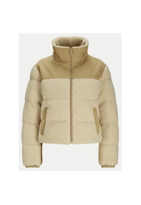 Дамско яке -  304511493 - Полиестер - - Бежов